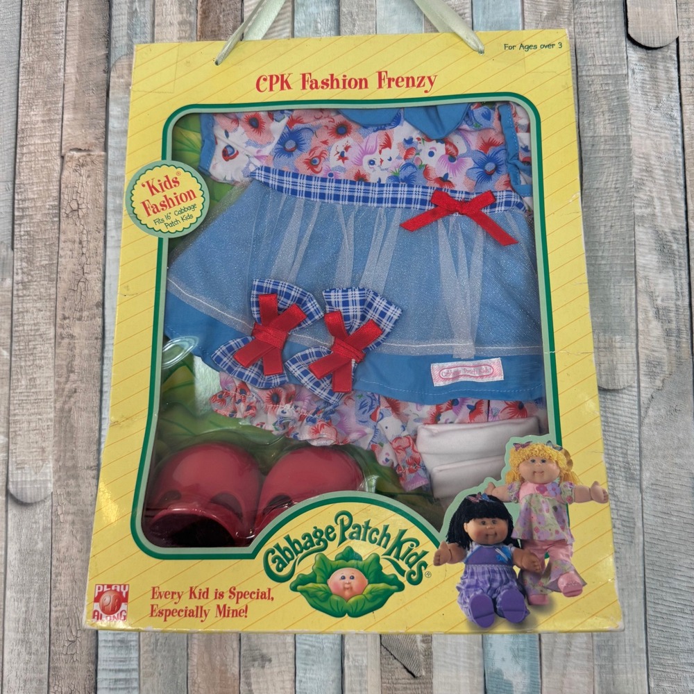 Cabbage Patch Kids CPK Fashion Frenzy Outfit Fits 16" Doll Floral Vintage 2005
